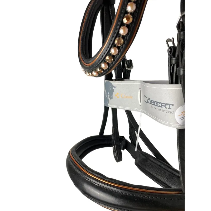 Dobert Classic Double Bridle Crystal Full-1